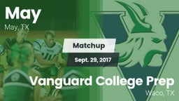 Matchup: May vs. Vanguard College Prep  2017