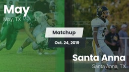 Matchup: May vs. Santa Anna  2019