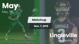 Matchup: May vs. Lingleville  2019