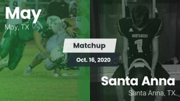 Matchup: May vs. Santa Anna  2020