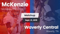 Matchup: McKenzie vs. Waverly Central  2018