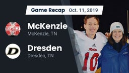 Recap: McKenzie  vs. Dresden  2019