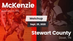Matchup: McKenzie vs. Stewart County  2020
