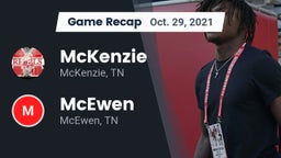 Recap: McKenzie  vs. McEwen  2021