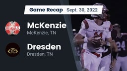 Recap: McKenzie  vs. Dresden  2022