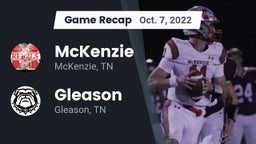 Recap: McKenzie  vs. Gleason  2022