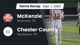 Recap: McKenzie  vs. Chester County  2023
