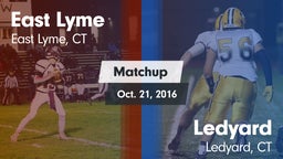 Matchup: East Lyme vs. Ledyard  2016