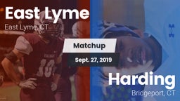 Matchup: East Lyme vs. Harding  2019
