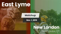 Matchup: East Lyme vs. New London  2019