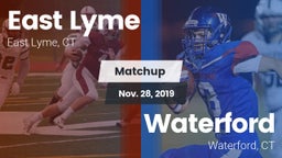 Matchup: East Lyme vs. Waterford  2019