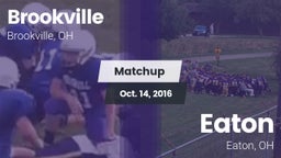 Matchup: Brookville vs. Eaton  2016