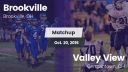 Matchup: Brookville vs. Valley View  2016