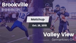 Matchup: Brookville vs. Valley View  2018