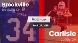 Matchup: Brookville vs. Carlisle  2019