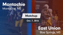 Matchup: Mantachie vs. East Union  2016