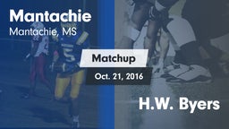 Matchup: Mantachie vs. H.W. Byers  2016