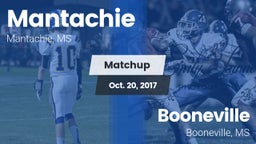 Matchup: Mantachie vs. Booneville  2017