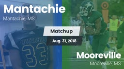 Matchup: Mantachie vs. Mooreville  2018