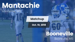 Matchup: Mantachie vs. Booneville  2018