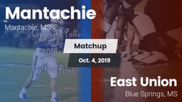 Matchup: Mantachie vs. East Union  2019