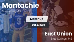 Matchup: Mantachie vs. East Union  2020