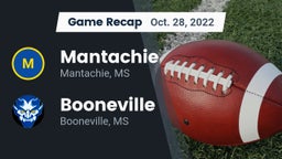 Recap: Mantachie  vs. Booneville  2022
