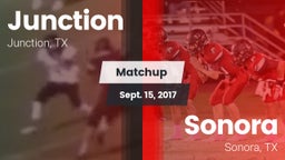 Matchup: Junction vs. Sonora  2017
