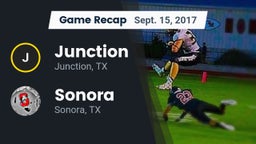 Recap: Junction  vs. Sonora  2017