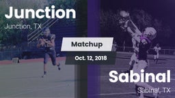 Matchup: Junction vs. Sabinal  2018