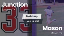 Matchup: Junction vs. Mason  2018