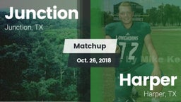 Matchup: Junction vs. Harper  2018
