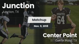 Matchup: Junction vs. Center Point  2018