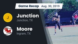 Recap: Junction  vs. Moore  2019