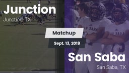 Matchup: Junction vs. San Saba  2019