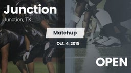 Matchup: Junction vs. OPEN 2019