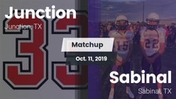 Matchup: Junction vs. Sabinal  2019