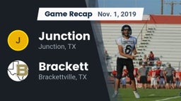 Recap: Junction  vs. Brackett  2019
