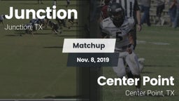 Matchup: Junction vs. Center Point  2019