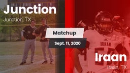 Matchup: Junction vs. Iraan  2020