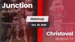 Matchup: Junction vs. Christoval  2020