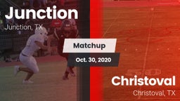 Matchup: Junction vs. Christoval  2020