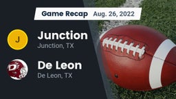 Recap: Junction  vs. De Leon  2022