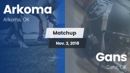 Matchup: Arkoma vs. Gans  2018