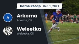 Recap: Arkoma  vs. Weleetka  2021