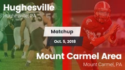 Matchup: Hughesville vs. Mount Carmel Area  2018