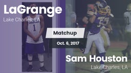 Matchup: LaGrange vs. Sam Houston  2017