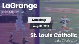 Matchup: LaGrange vs. St. Louis Catholic  2019