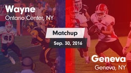 Matchup: Wayne vs. Geneva  2015