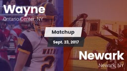 Matchup: Wayne vs. Newark  2017